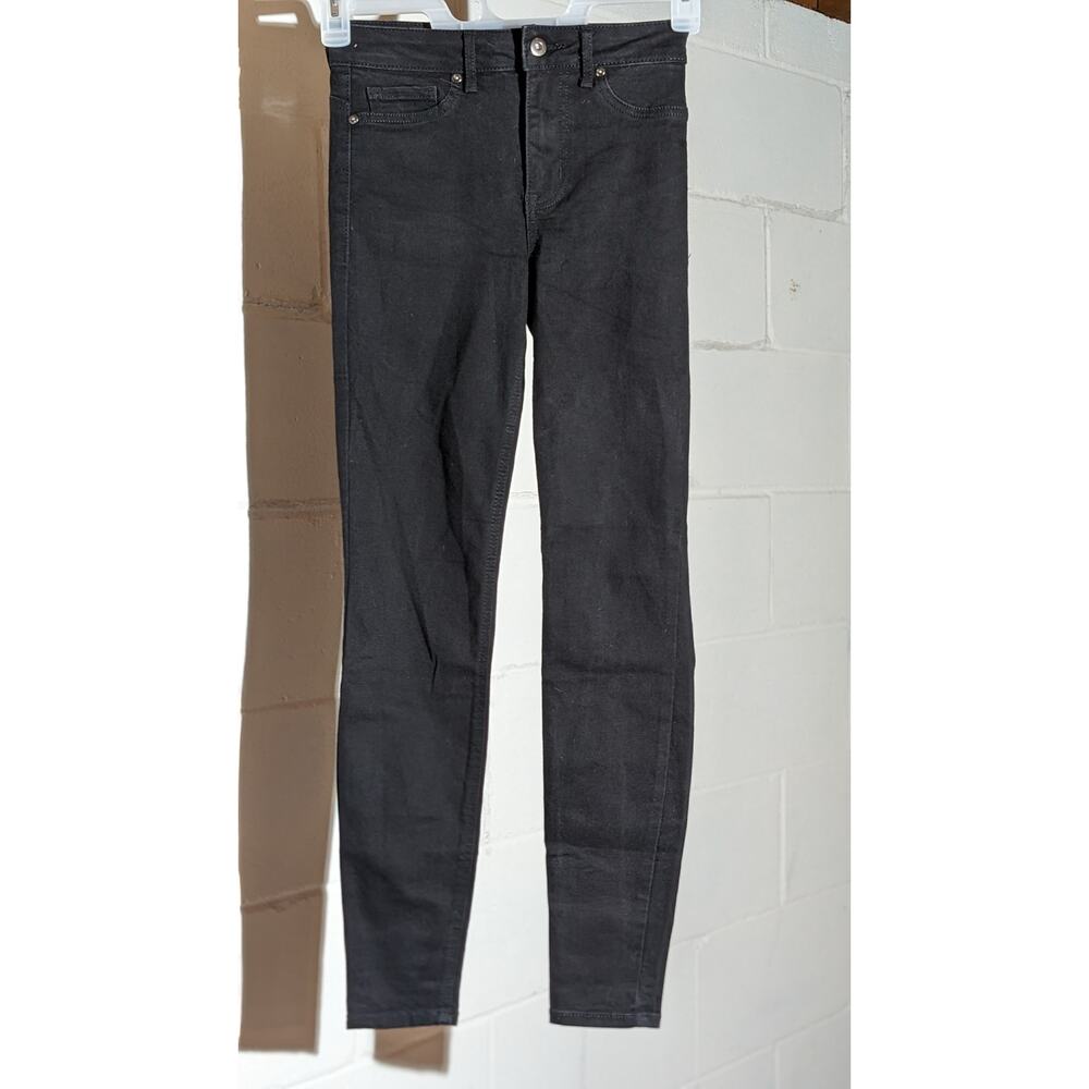 No Boundaries Denim High Rise Sculpting Skinny Jeans Black Wash High Waisted 5